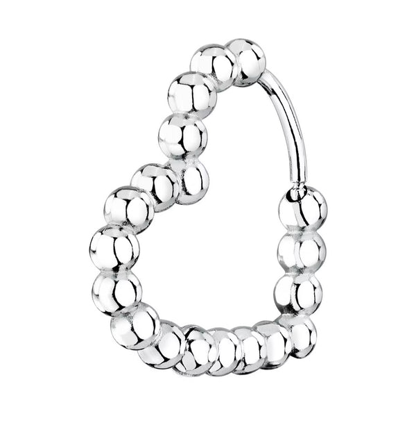 Monorecchino heartpearl