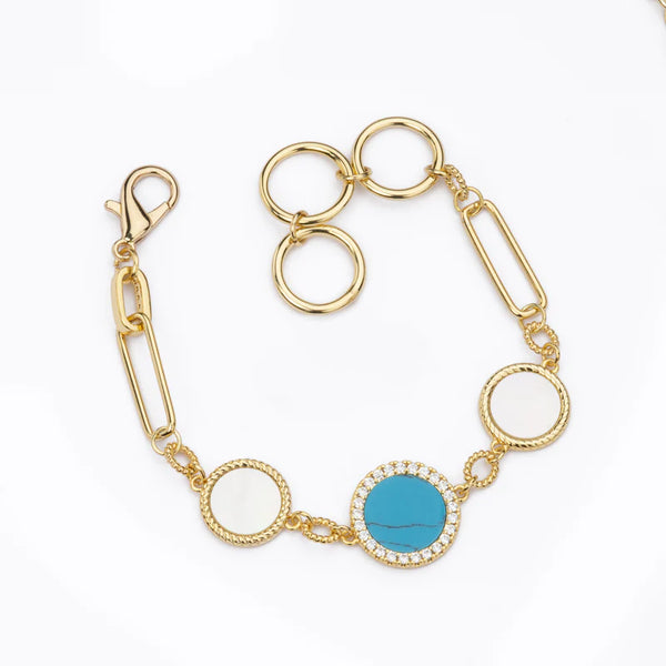 Bracciale da donna turchese BARBIERI BL39135-KE23