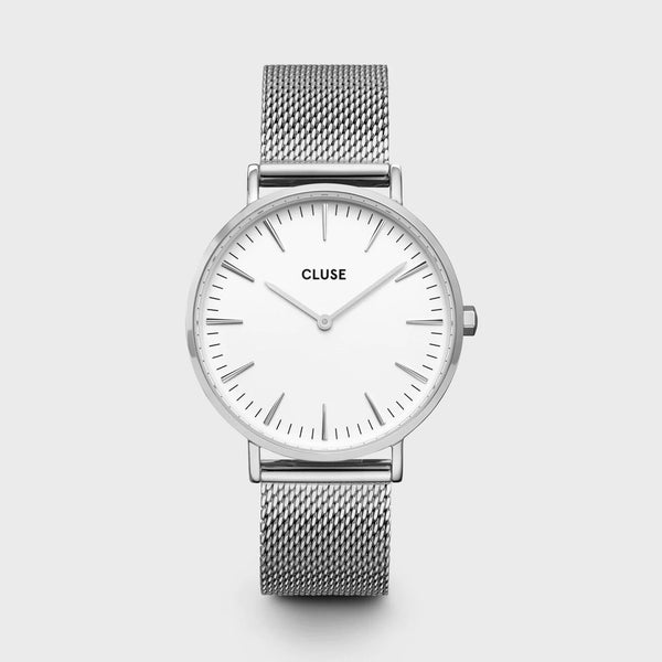 Orologio donna CLUSE Boho Chic Mesh White, Silver Colour CW0101201002