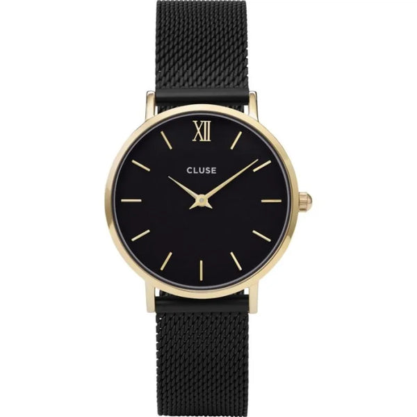 Orologio donna CLUSE Minuit Mesh Gold Black/Black CW0101203009