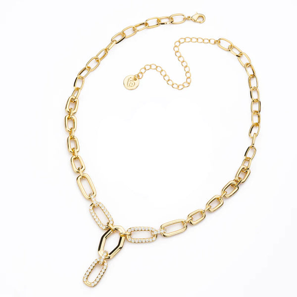 Collana Anelli Ottagonali