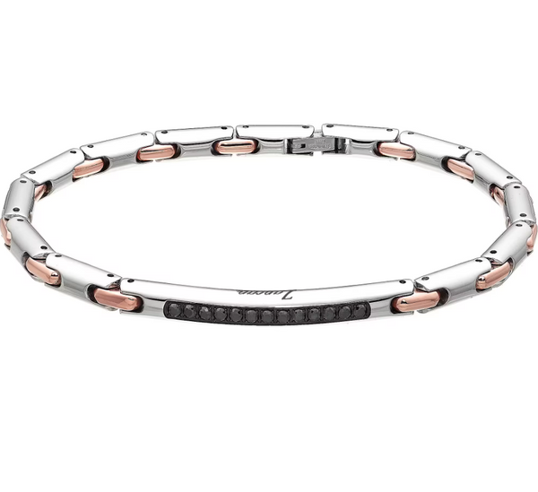 Bracciale uomo gioielli Zancan Hi Teck EHB073