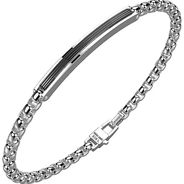 Bracciale uomo gioielli Zancan Hi Teck EHB180