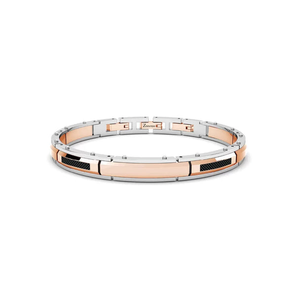 Bracciale in acciaio EHB273 Zancan da uomo