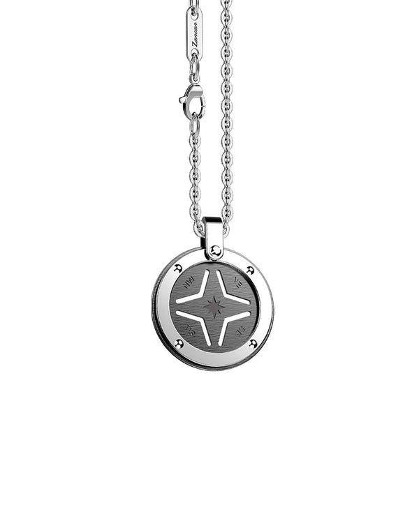 Collana in acciaio 316L EHC136 Zancan da uomo