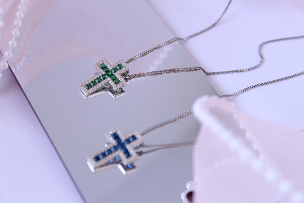 Collana Double Square