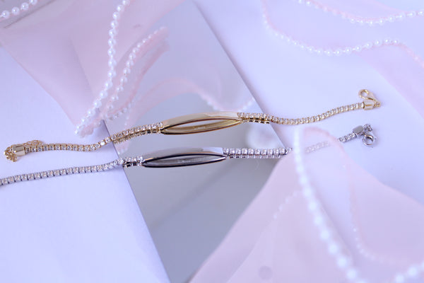 Bracciale Semi Tennis