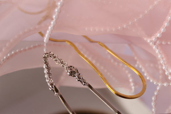 Collana Flat Snake
