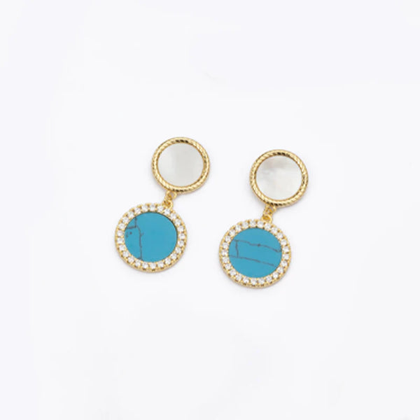 Orecchini turchese