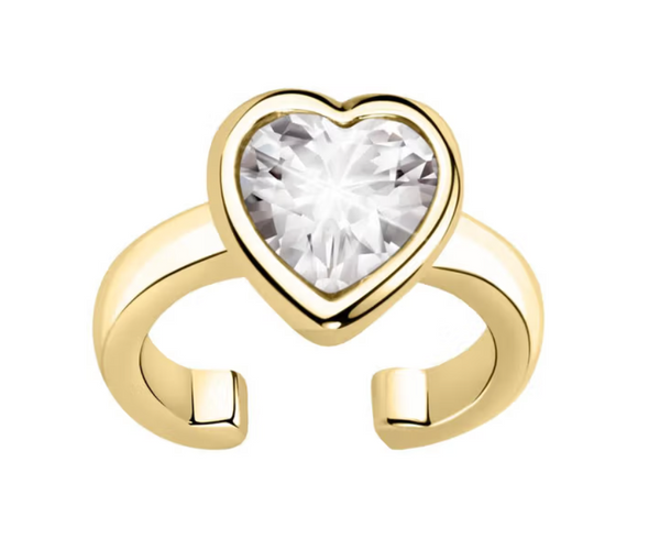 Monorecchino Earcuff Heart