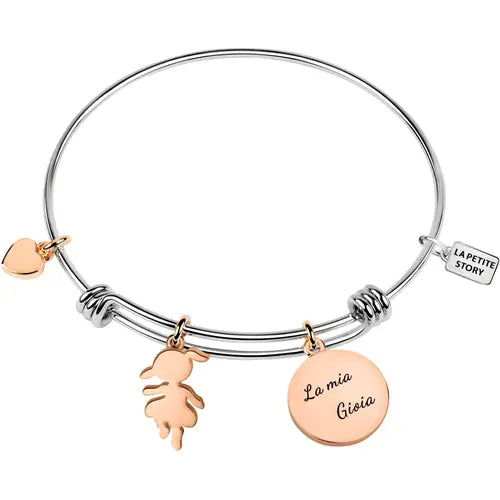 Bracciale Rigido con Charm