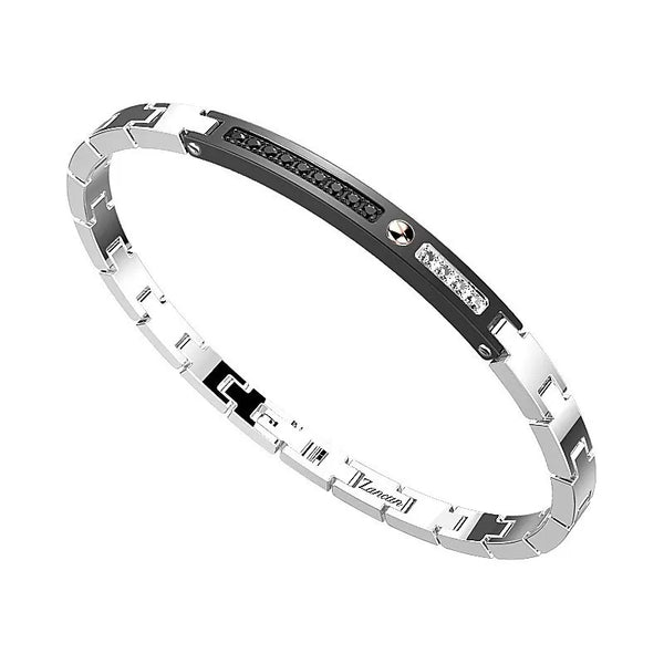 Bracciale uomo gioielli Zancan Hi Teck EHB171