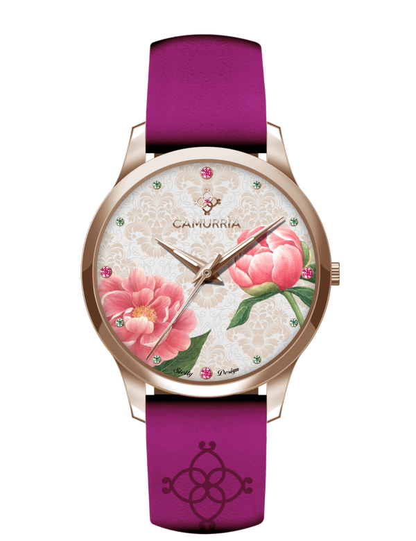 Orologio A peonia vanity